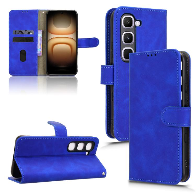 Skin Feel Magnetic Flip Leather Phone Case — For Infinix Note Edge 5G