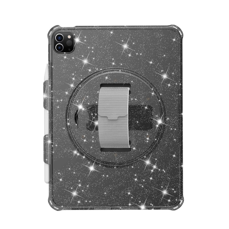 Terminator Shockproof Glitter Powder Tablet Case with Grip Strap — For iPad Pro 11 2022 / 2021