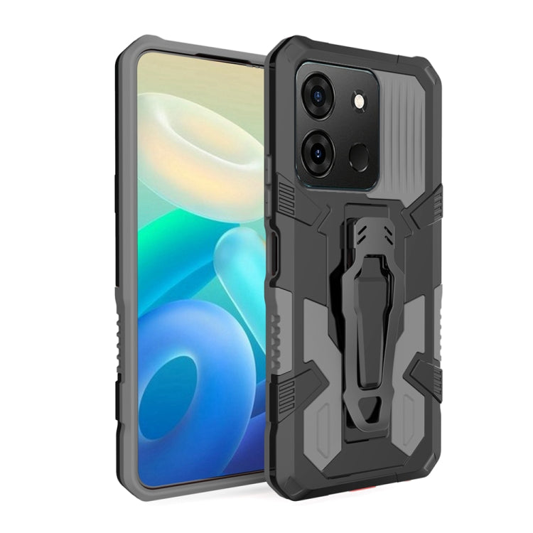 Armor Warrior Shockproof PC + TPU Phone Case — Brown