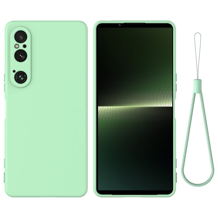 Solid Color Liquid Silicone Dropproof Full Coverage Phone Case