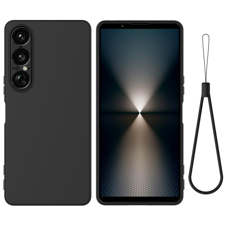 Solid Color Liquid Silicone Dropproof Full Coverage Phone Case