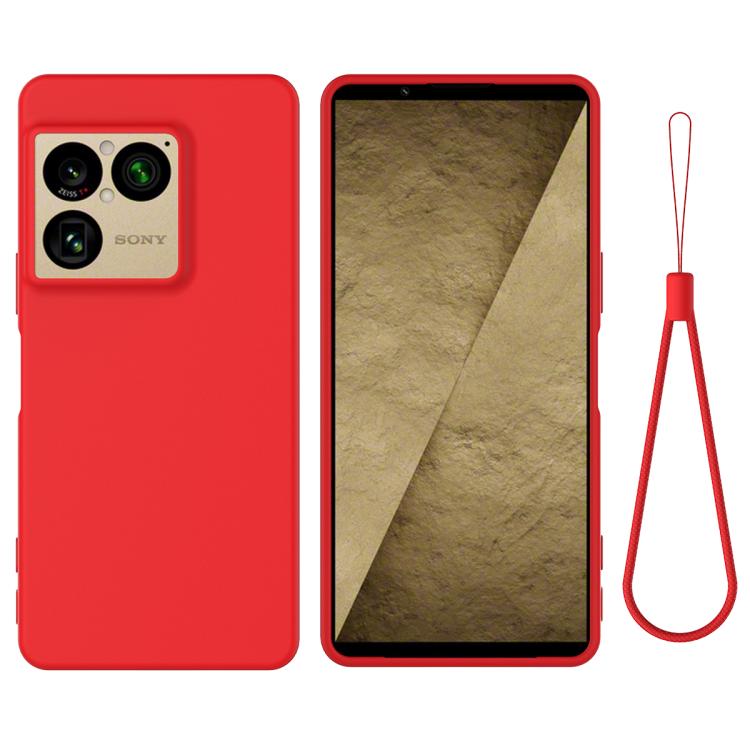 Solid Color Liquid Silicone Dropproof Full Coverage Phone Case