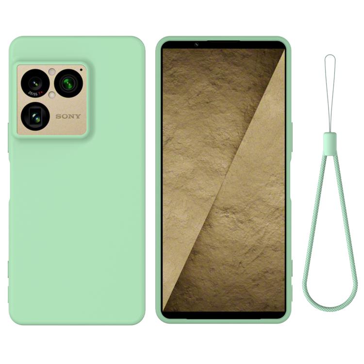 Solid Color Liquid Silicone Dropproof Full Coverage Phone Case
