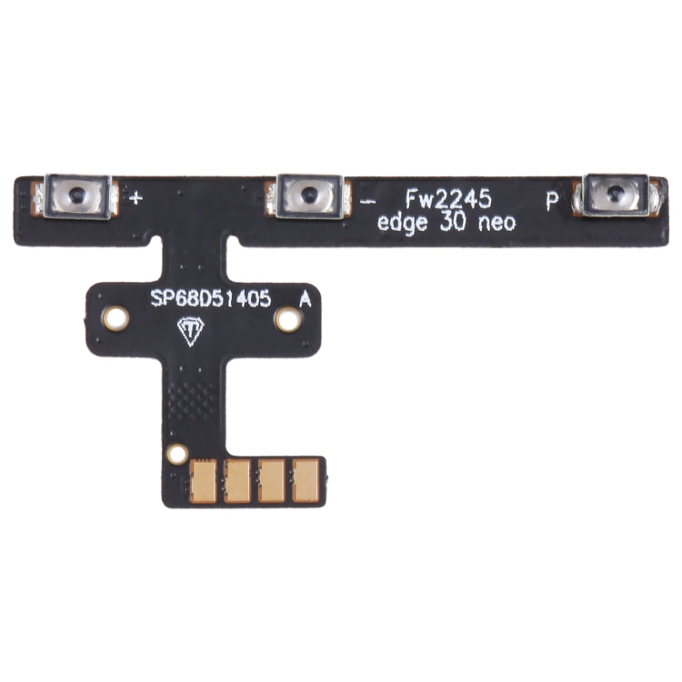 OEM Power Button & Volume Button Flex Cable — For Motorola Edge 30 Ultra