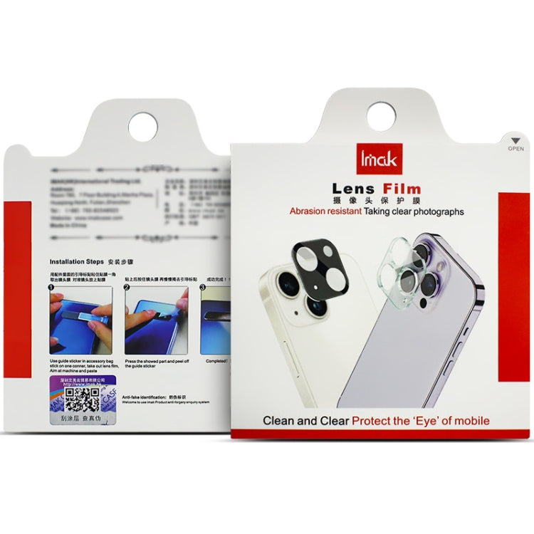 imak Integrated Rear Camera Lens Tempered Glass Film with Lens Cap