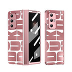 Integrated Electroplating Folding Phone Case with Hinge
