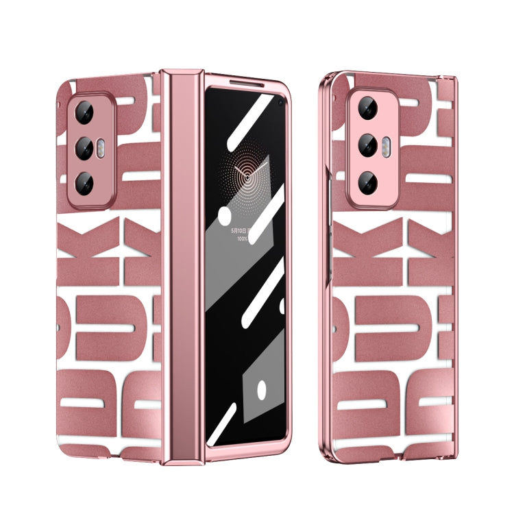 Integrated Electroplating Folding Phone Case with Hinge