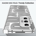 Integrated Electroplating Folding Phone Case with Hinge