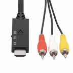 1080P HD Converter, Length: 1m, AV to HDMI