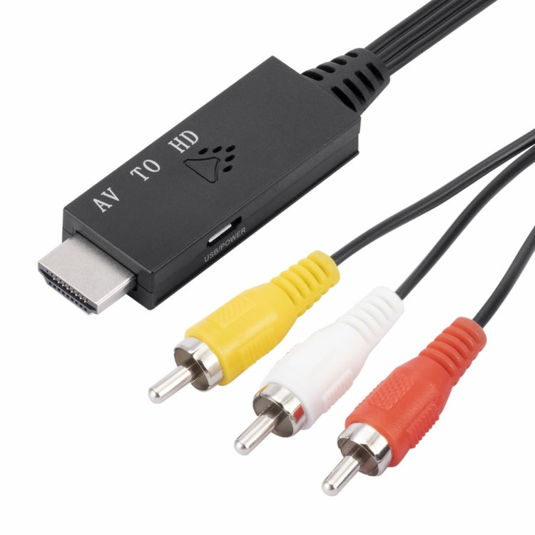 1080P HD Converter, Length: 1m, AV to HDMI