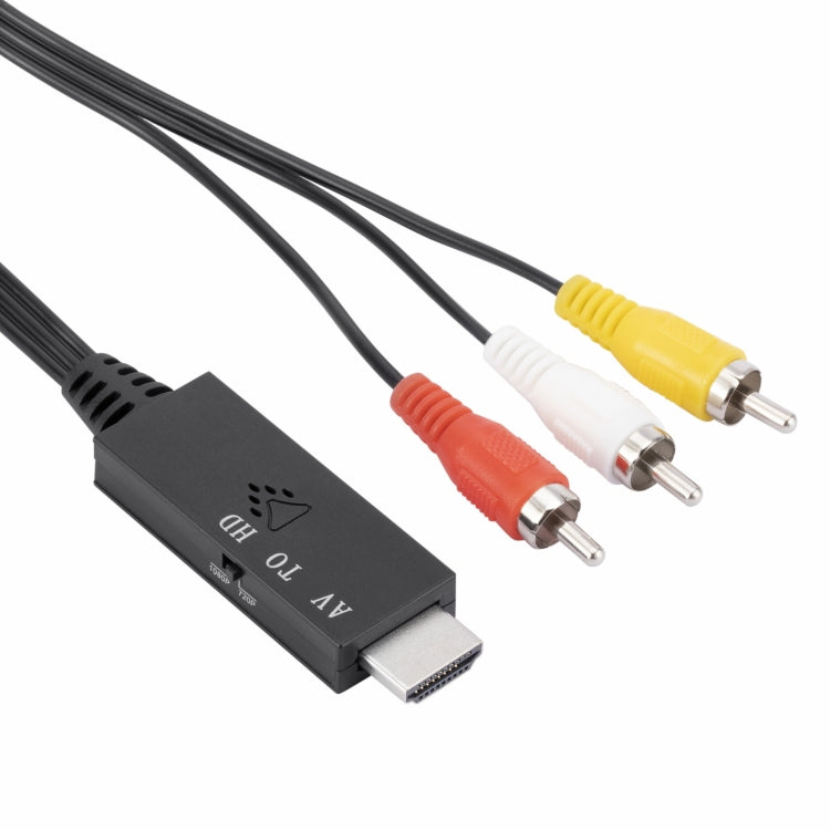 1080P HD Converter, Length: 1m, AV to HDMI
