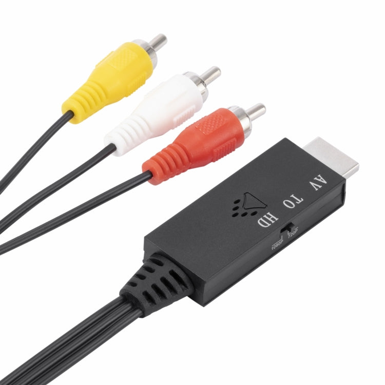 1080P HD Converter, Length: 1m, AV to HDMI