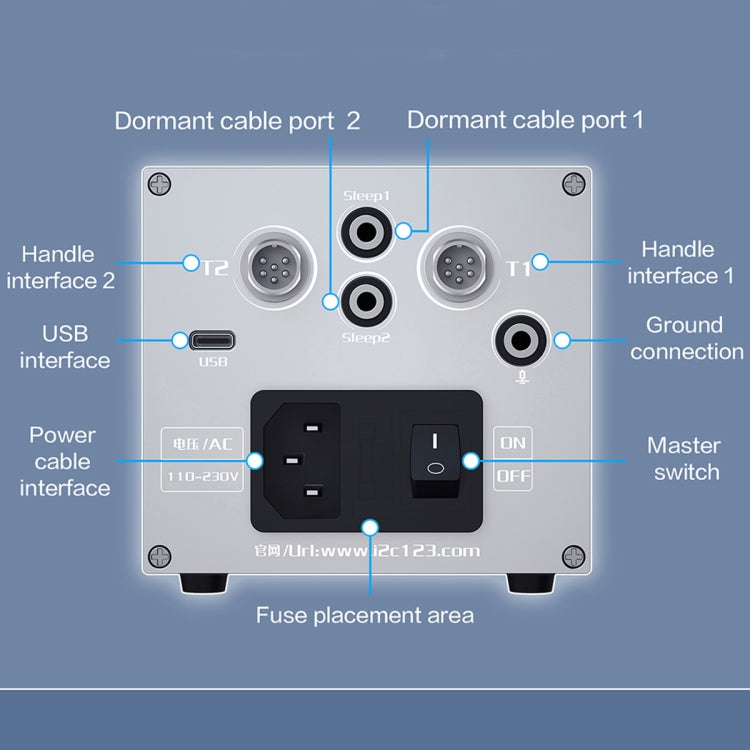 i2C 3SCN Intelligent Double Welding Station with RS200 Base — view 8