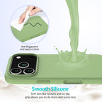 Solid Color Silicone Phone Case