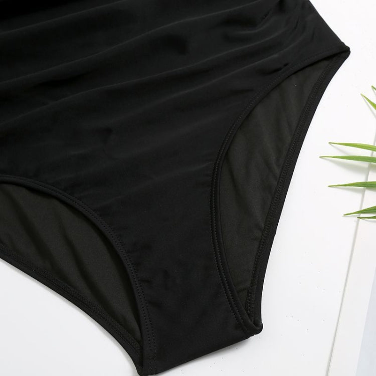 Women Sexy Solid Color One Piece Bikini Swimsuit