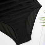 Women Sexy Solid Color One Piece Bikini Swimsuit