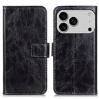Retro Crazy Horse Texture Horizontal Flip Leather Phone Case