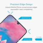 10 PCS Half-screen Transparent Tempered Glass Film