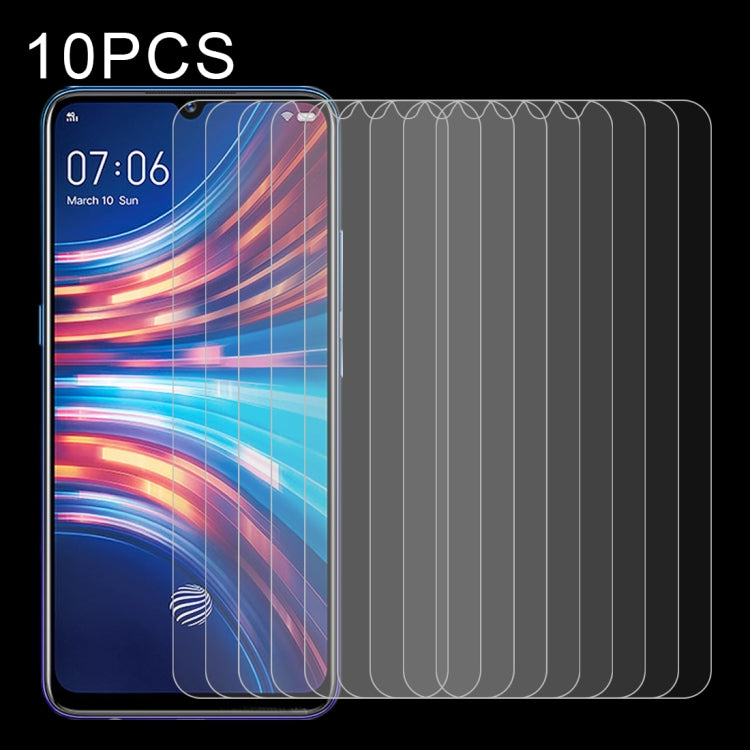 10 PCS Half-screen Transparent Tempered Glass Film — For Xiaomi Redmi 8A (10 PCS)