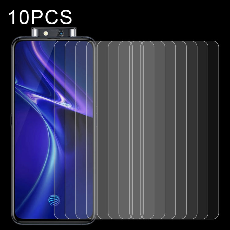 10 PCS Half-screen Transparent Tempered Glass Film — For Huawei Honor 30S (10 PCS)