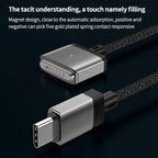140W Type-C to Magsafe 3 Magnetic Charging Cable — Blue