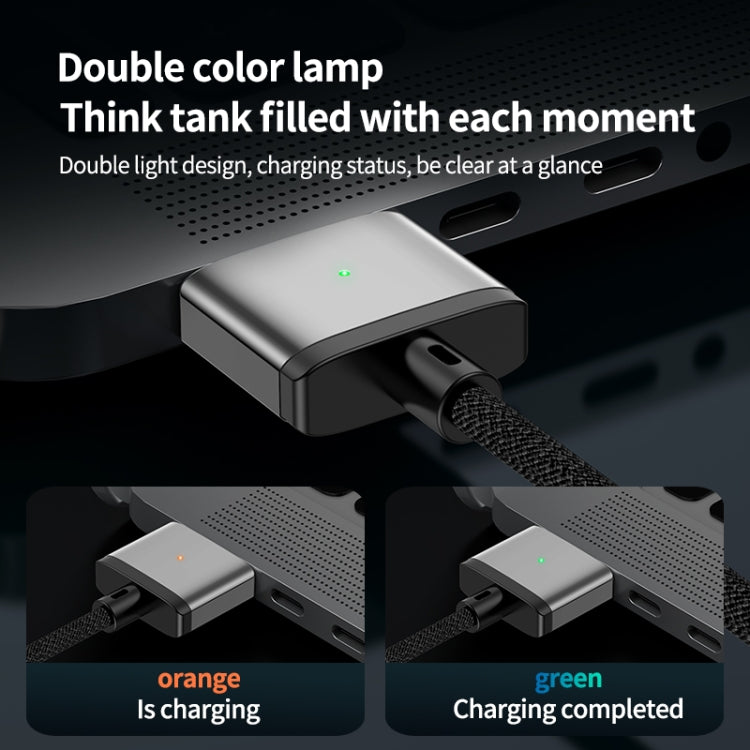 140W Type-C to Magsafe 3 Magnetic Charging Cable — view 6