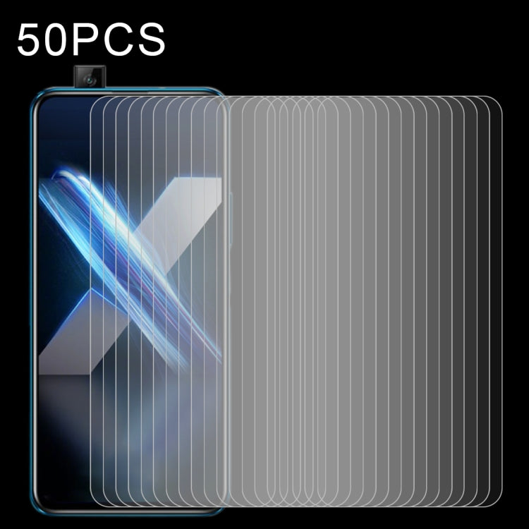50 PCS Half-screen Transparent Tempered Glass Film — view 26