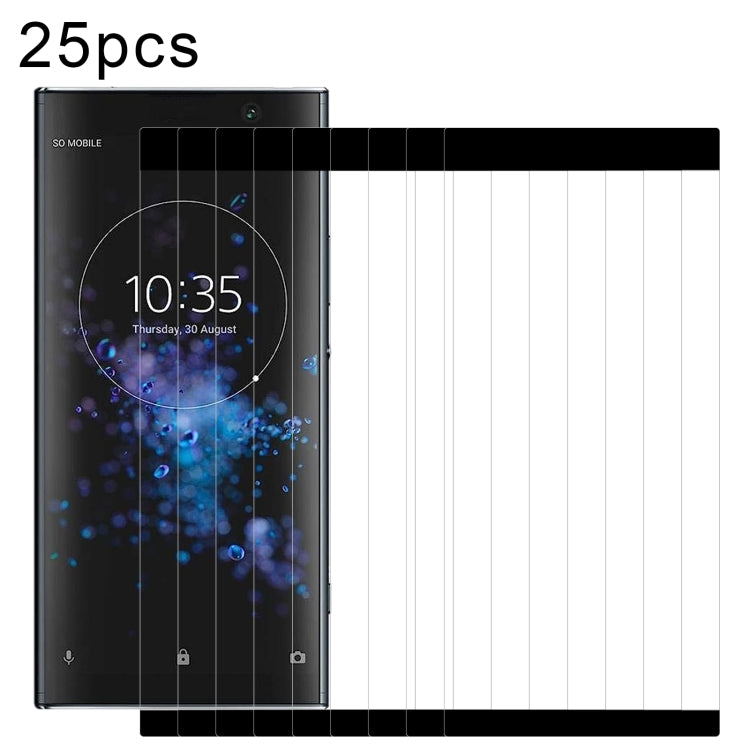 25pcs 3D Curved Edge Full Screen Tempered Glass Film