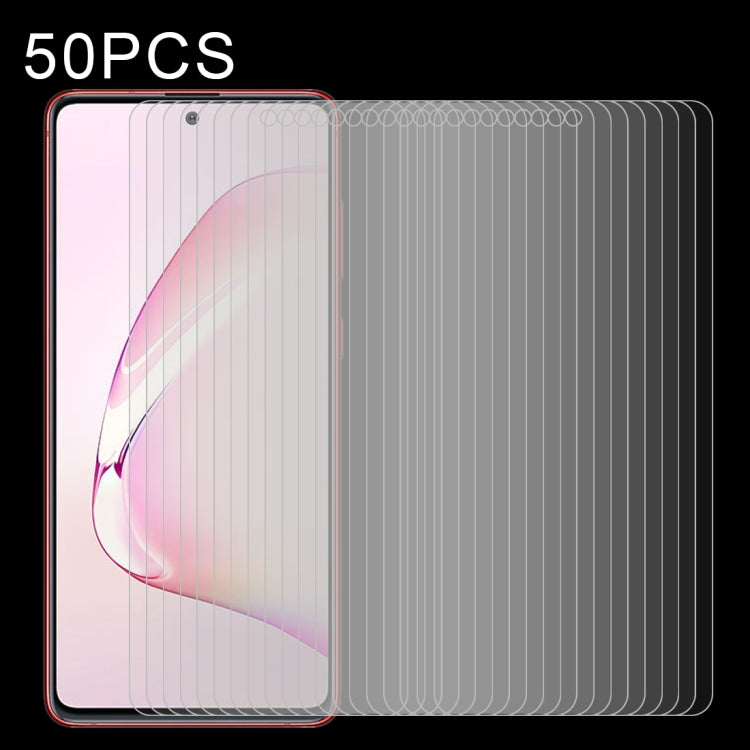 50 PCS Half-screen Transparent Tempered Glass Film — view 27