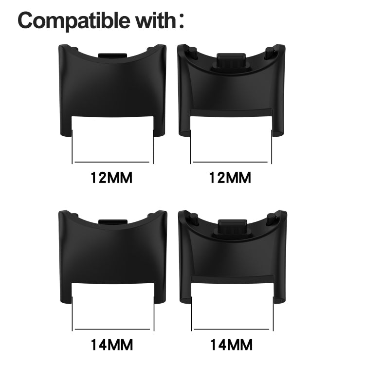 1 Pair PC Plastic Watch Band Connector