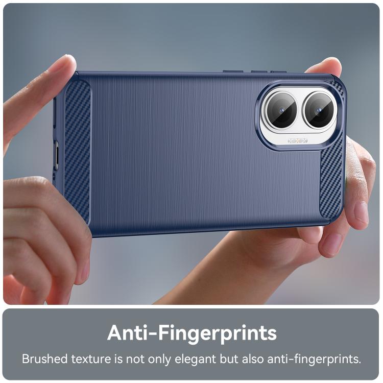 Carbon Fiber Brushed Texture TPU Phone Case