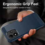 Carbon Fiber Brushed Texture TPU Phone Case