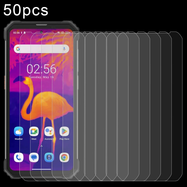 50pcs 0.26mm 9H 2.5D Tempered Glass Film