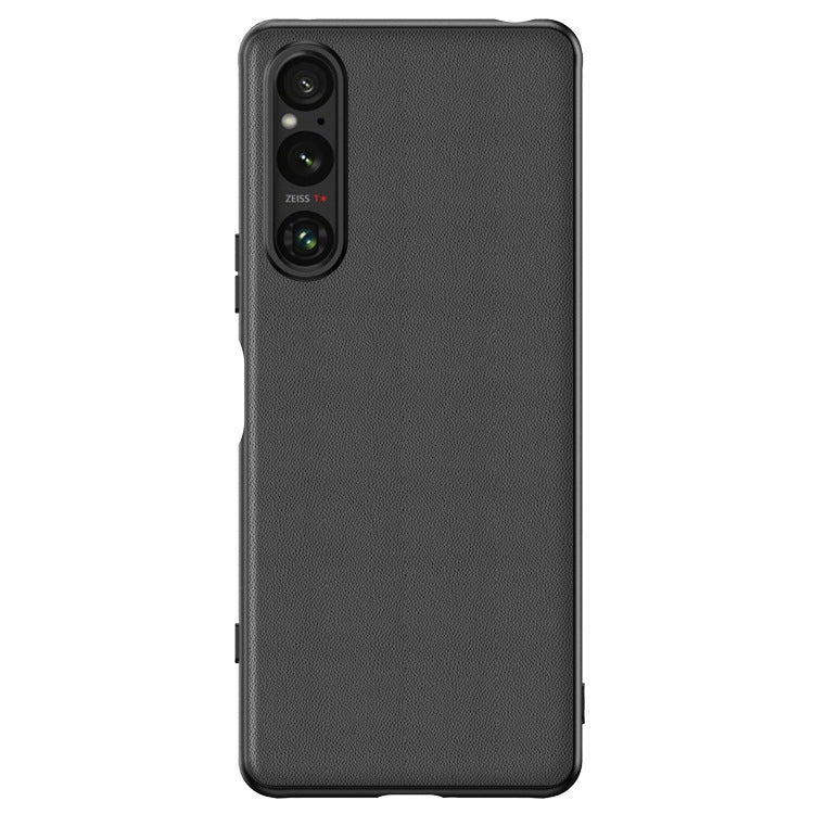 Ultra-thin Plain Skin Leather Phone Case