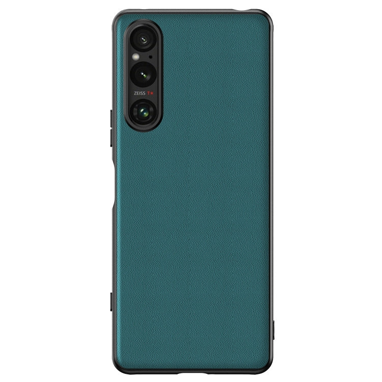 Ultra-thin Plain Skin Leather Phone Case