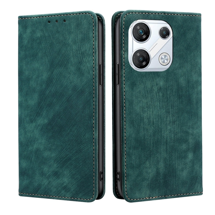 RFID Anti-theft Brush Magnetic Leather Phone Case — view 9