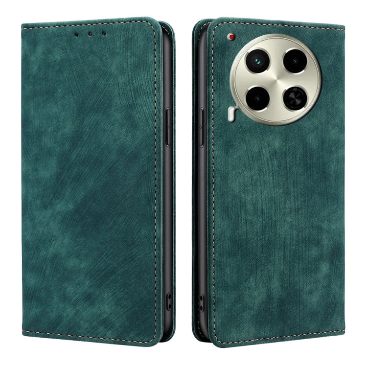 RFID Anti-theft Brush Magnetic Leather Phone Case