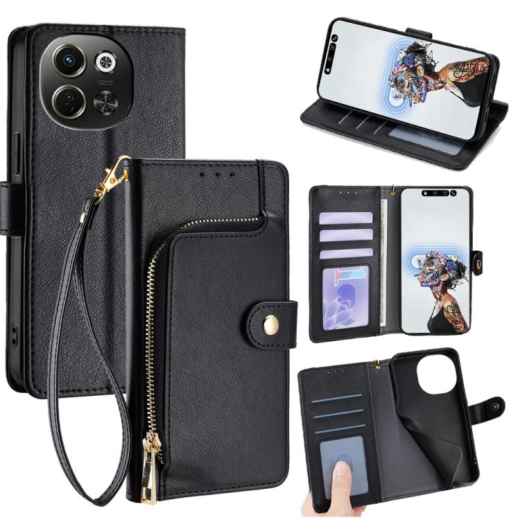 Zipper Bag Leather Phone Case