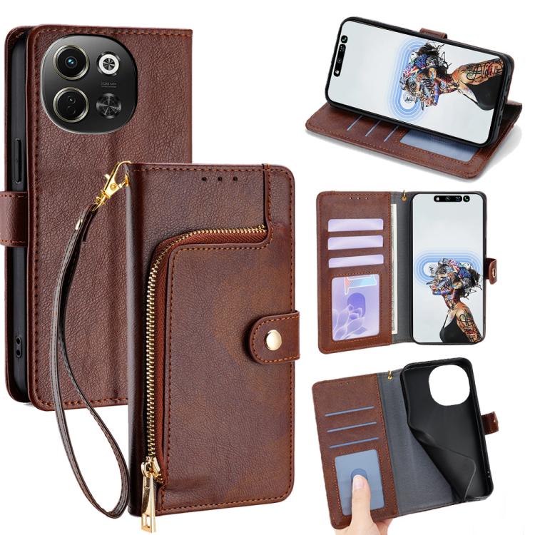 Zipper Bag Leather Phone Case