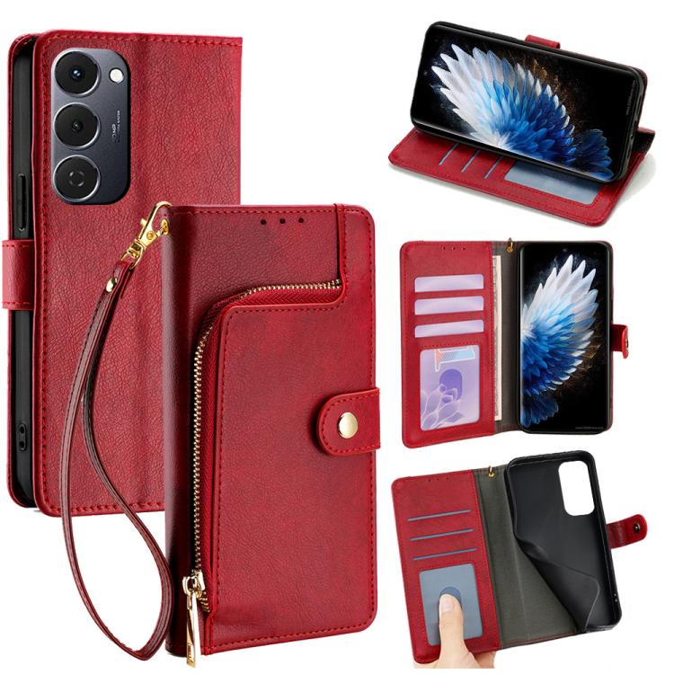 Zipper Bag Leather Phone Case