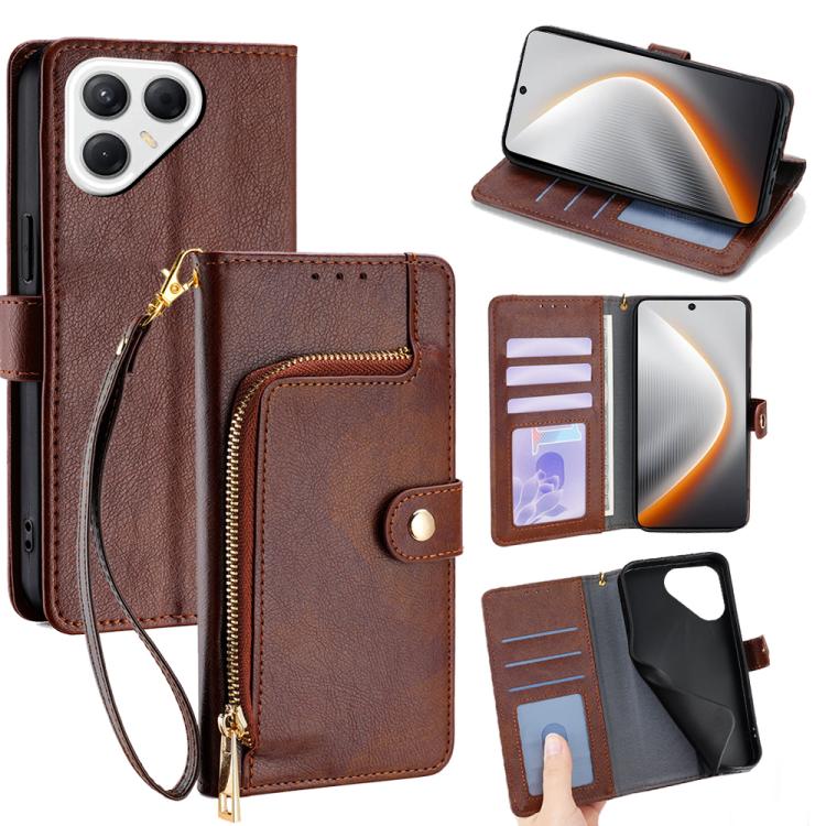 Zipper Bag Leather Phone Case