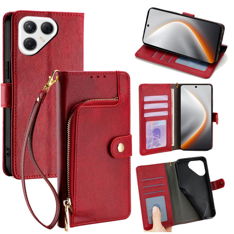 Zipper Bag Leather Phone Case