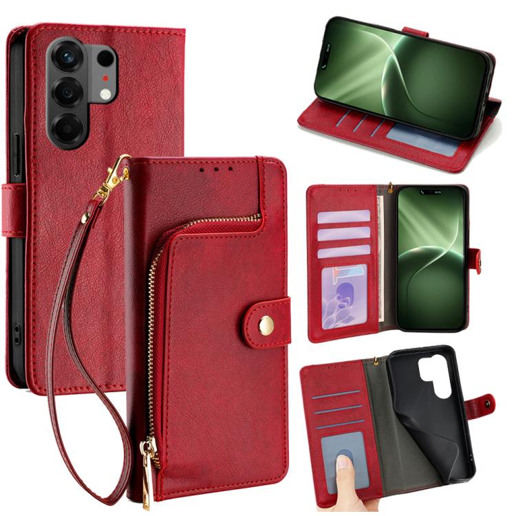 Zipper Bag Leather Phone Case