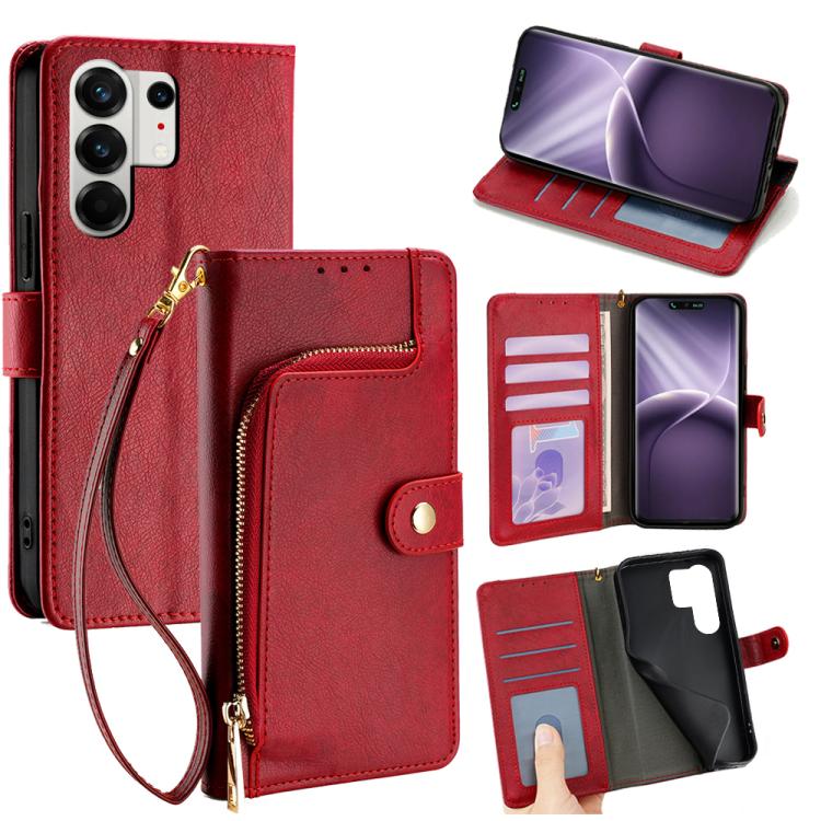 Zipper Bag Leather Phone Case