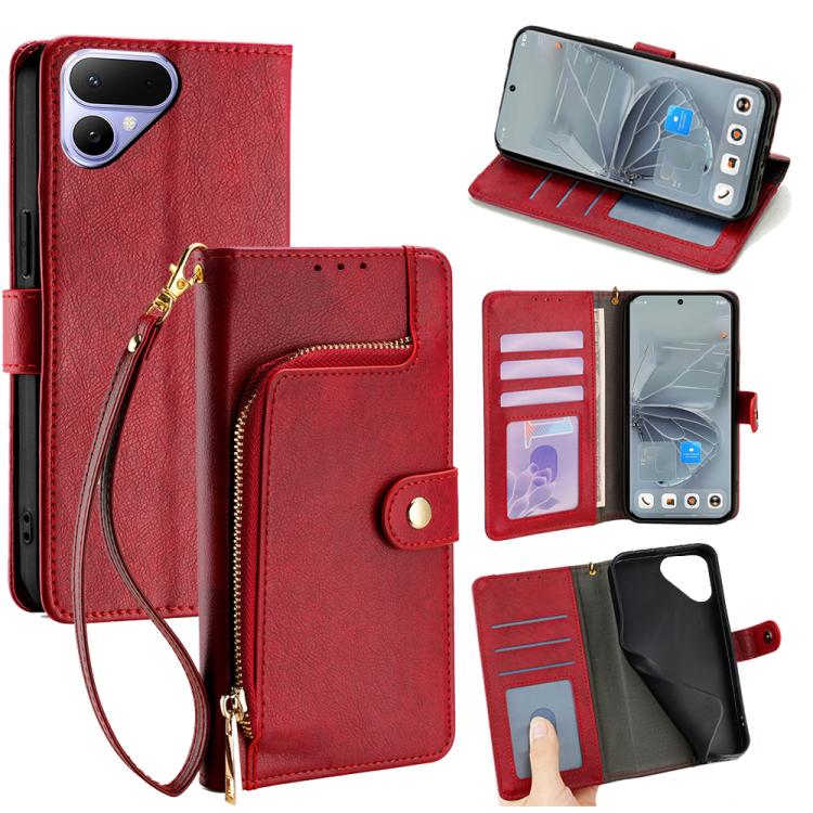 Zipper Bag Leather Phone Case