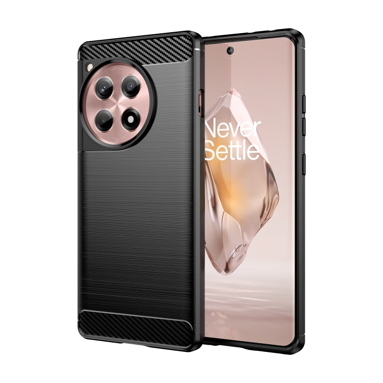 Brushed Texture Carbon Fiber TPU Phone Case