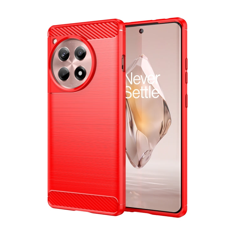 Brushed Texture Carbon Fiber TPU Phone Case