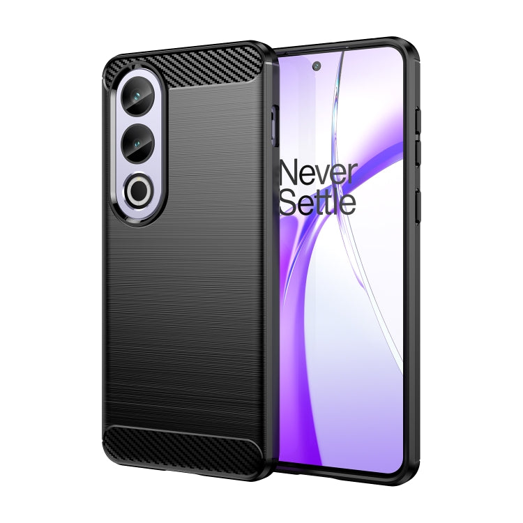 Brushed Texture Carbon Fiber TPU Phone Case