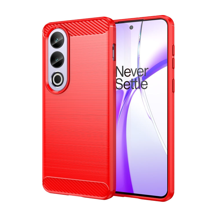 Brushed Texture Carbon Fiber TPU Phone Case