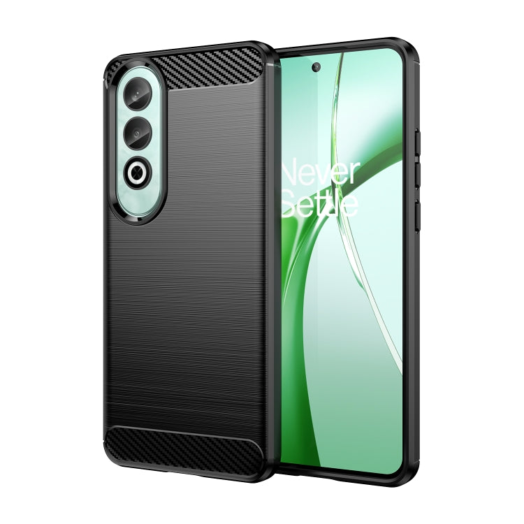 Brushed Texture Carbon Fiber TPU Phone Case